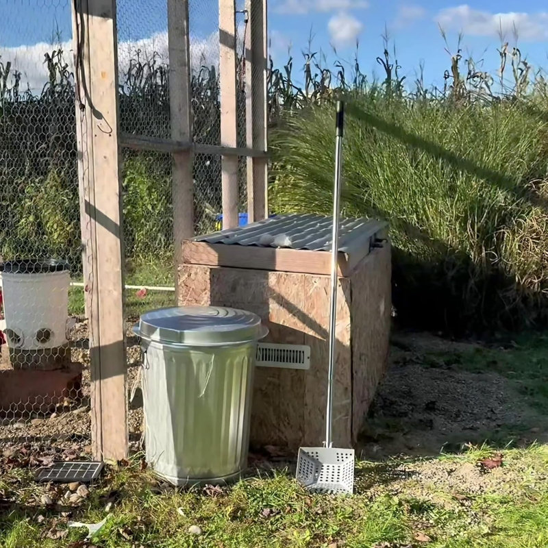 Pelle à merde en acier trempé Poop Scooper