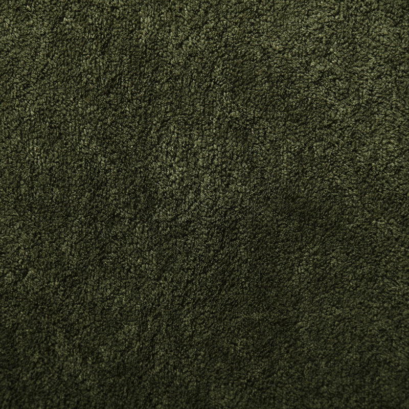 Moderne en forme de L, tissu, spacieux pour les appartements, sans assemblage, requis, Vert, Orienté à gauche (vu de face)