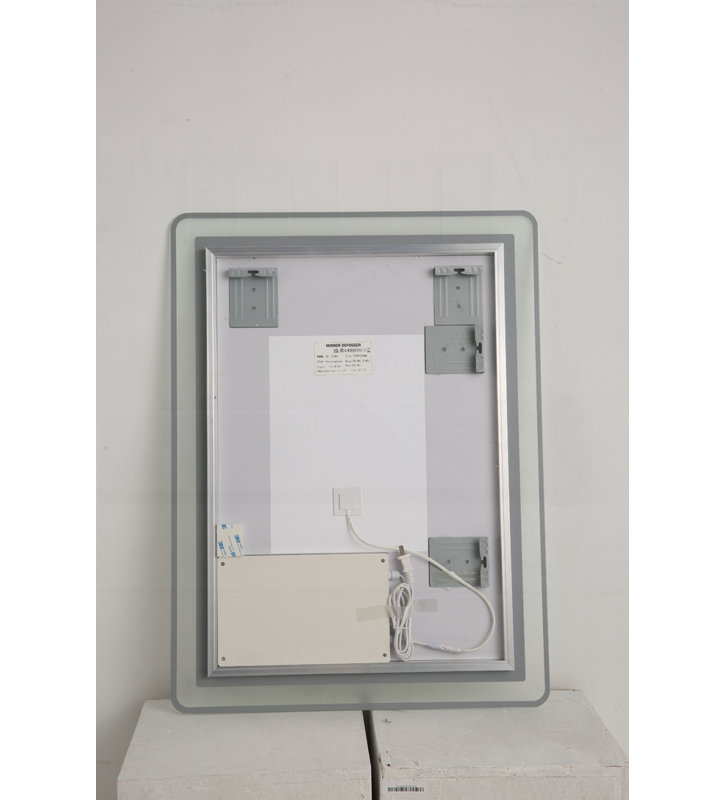 Miroir de salle de bain à DEL, 39,4 po x 31,5 po