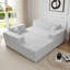 Canapé modulaire de 94 po sans os, modulaire en forme de L avec 5 coussins inclus, aucun assemblage requis-1346264946-1346264948-1356255956