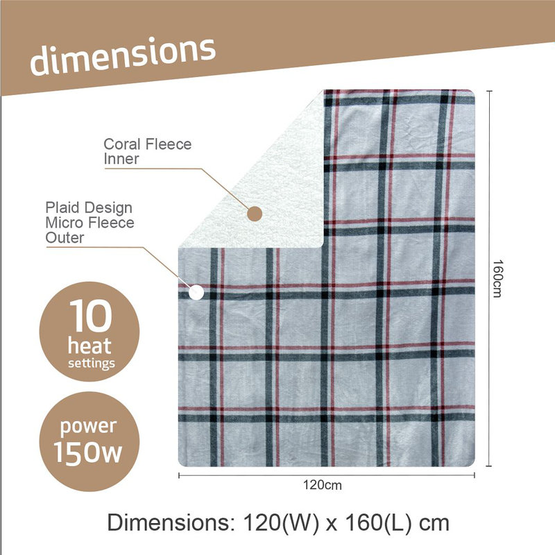 Heated Throw Blanket