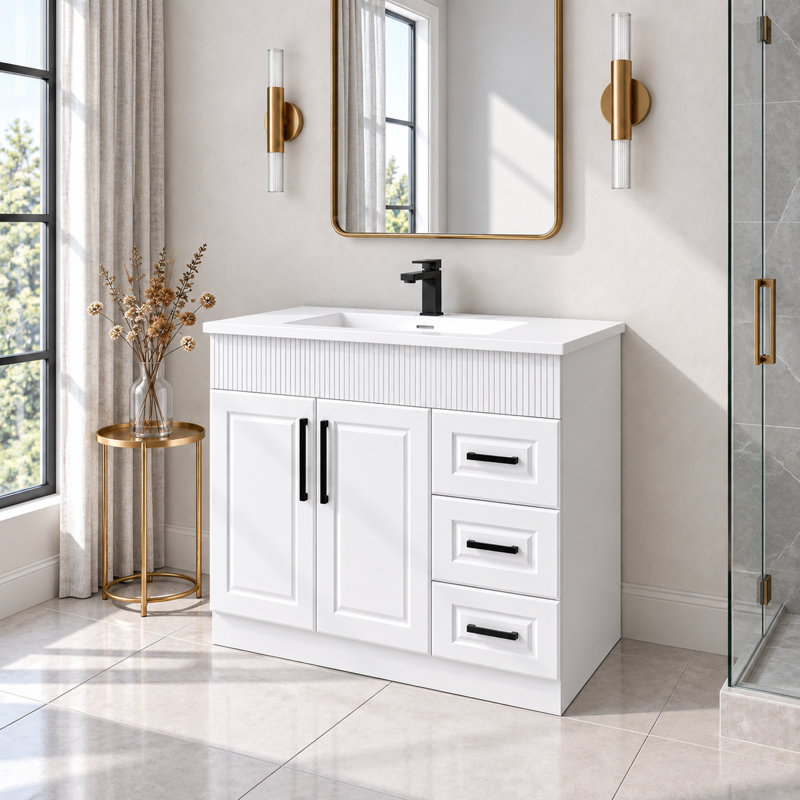 Meuble-lavabo simple 36 po Modern
