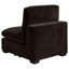 Trayce Upholstered Armless Chair Dark Chocolate-98809987-98809988
