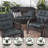Lester Outdoor High Back Chair Cushion-94398496-125960214
