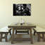 Powerful Boxing Woman Contemporary Architecture Wall Art Print 1 Piece Wrapped Canvas Wall Art-27302748