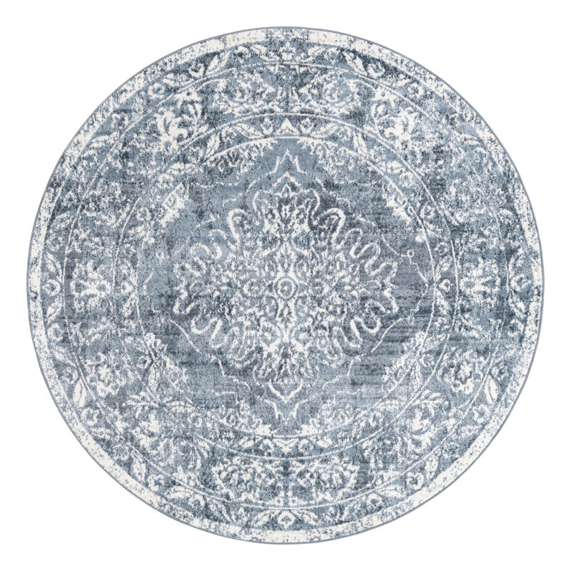 Boylan Oriental Indoor Rug, Round 7'