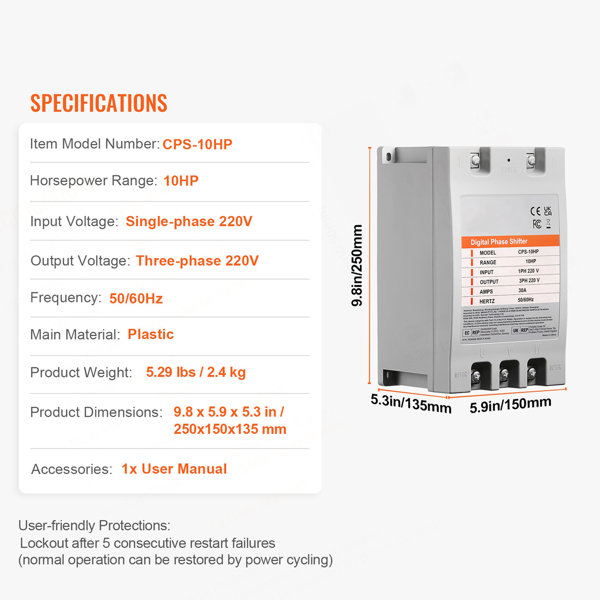 Dimensions du produit