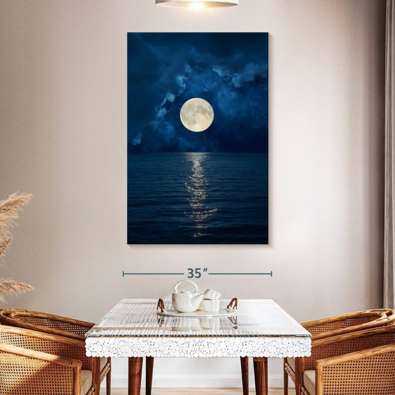 Oberle Full Moon Glimmer, 51" H x 34" W