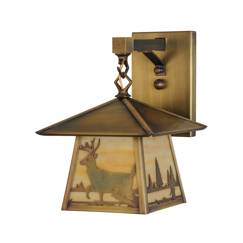 Rustic Lodge 1 - Light Outdoor Wall Lantern