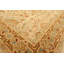 Tapis Agra en laine, noué à la main, beige chaud et doré, style Arts & Crafts, 2,64 m x 3,58 m