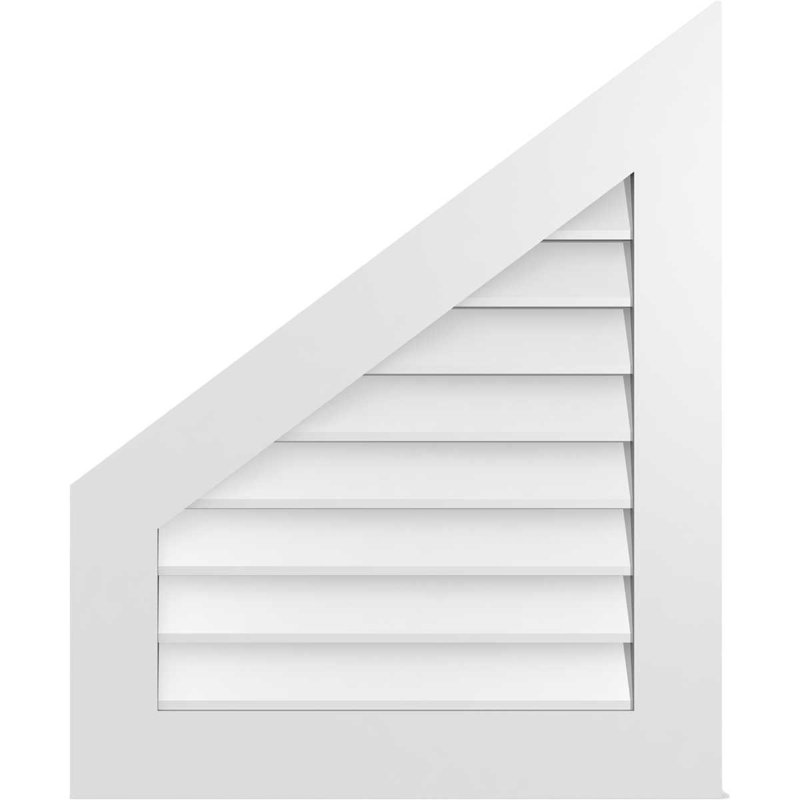 Évent en poire non-fonctionnel Signature, H 32 po x l 26 po x P 1 po