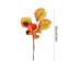 Fleurs artificielles artificielles Fleurs en soie artificielle Fleurs simulées Halloween Décoration de l'Action de grâce Accessoires fleurs artificielles artificielles Feuille d'érable-128924568