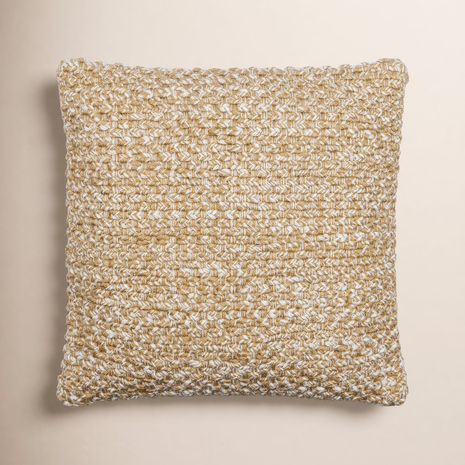 Doncaster Throw Pillow, Down Blend, 22"H x 22"W