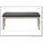 Bench, 48" Rectangular, Upholstered, Wood, Entryway, Dining Room, Kitchen, Antique ,  Fabric,  Solid Wood, Transitional