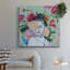 Portraits en fleurs, toile tendue I-Premium Gallery - prête à être accrochée