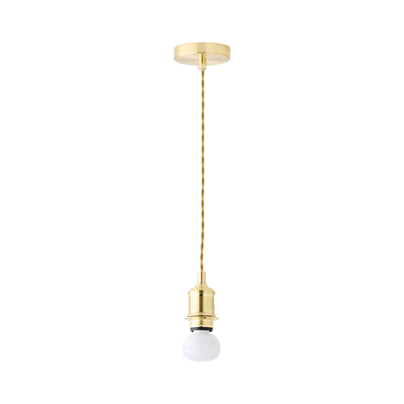 - Light Pendant, Brushed Gold