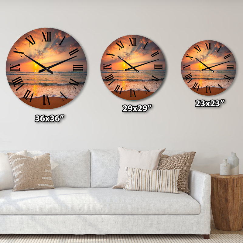 Horloge murale Narx, Grand