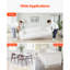 Housse en plastique pour couette en plastique 4 mil 92 x 62 x 42 pouces