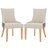 Abby 19.9'' H Cotton Upholstered Side Chair
