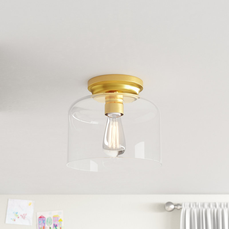 Plafonnier encastré 10 lumières 1 lumière Robeon, Laiton