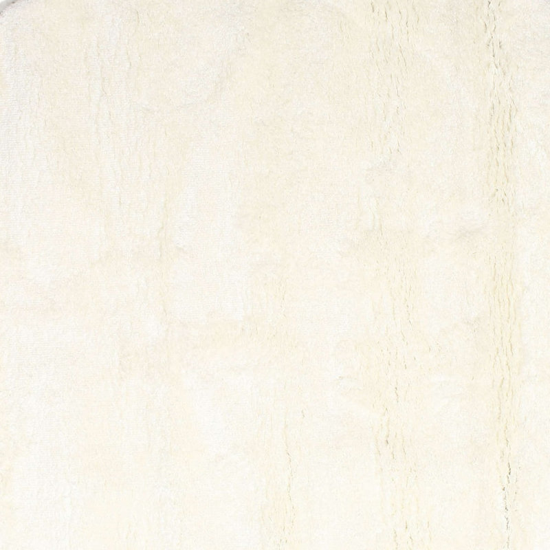 Tapis de zone ivoire contemporaine, Carré 3 pi