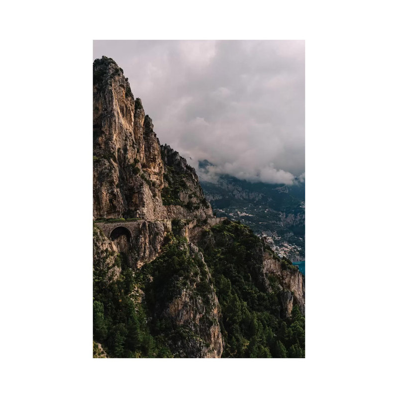 Amalfi Coast Drive VII by Bethany Young - Print on Canvas, 101.6cm H x 66.04cm W x 3.81cm D, Wrapped Canvas