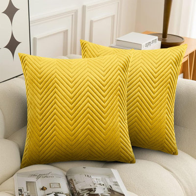 Chevron Square Cushion Pad