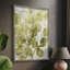 Green Leaf Shimmer II, reproduction encadrée - bois massif-1780592090