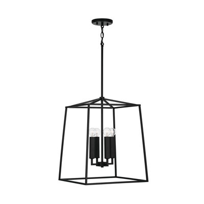 Lustre géométrique à 4 lumières Thea