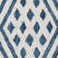 Tapis en laine / coton touffeté à la main Roswell - ivoire / bleu marine-310817017