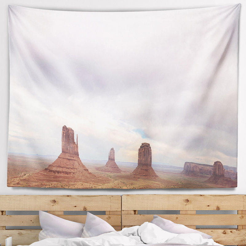 Tapisserie panorama de très en polyester avec accessoires suspendus inclus, H 32 po x l 39 po