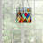 Zayne 10"H Beyond the Mountain Tops Multicoloured Window Panel