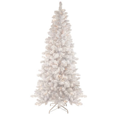 7.5' Pre-Lit Medium Iridescent Pine Artificial Christmas Tree - Multi-Color  LED Lights