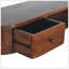 Console flottante 2 tiroirs Lunar