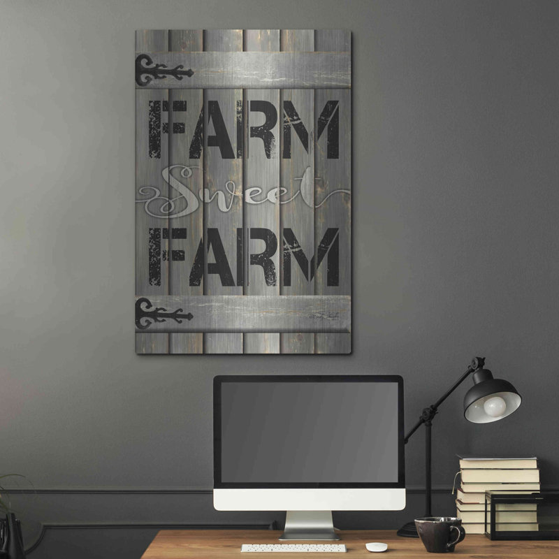 «Farm Sweet Farm» par Cindy Jacobs, H 36 po x l 24 po
