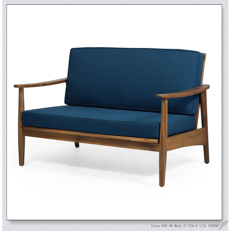 Ensemble de causeuse et de table basse pour l'extérieur WillowBrook, durable et élégant pour la détente et le divertissement