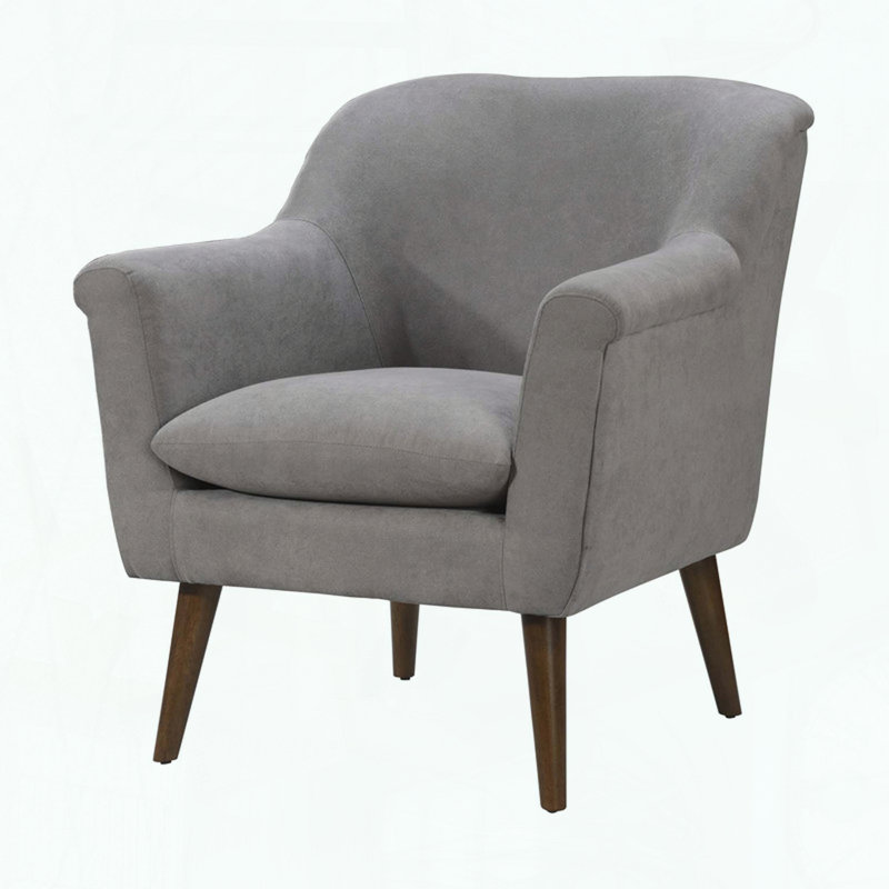 Fauteuil surdimensionné Savona - Tissu gris acier