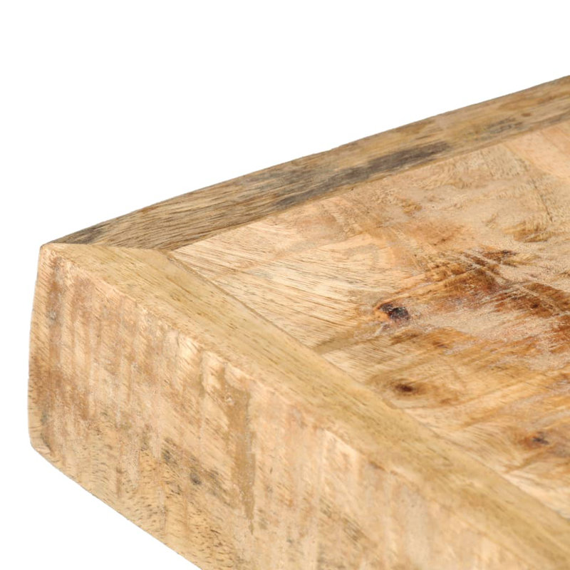 Table de salle à manger à piédestal 70,87 po Alenushka, Brun
