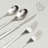 over&back Curved 18/8 Flatware Set - Service for 4-99316933
