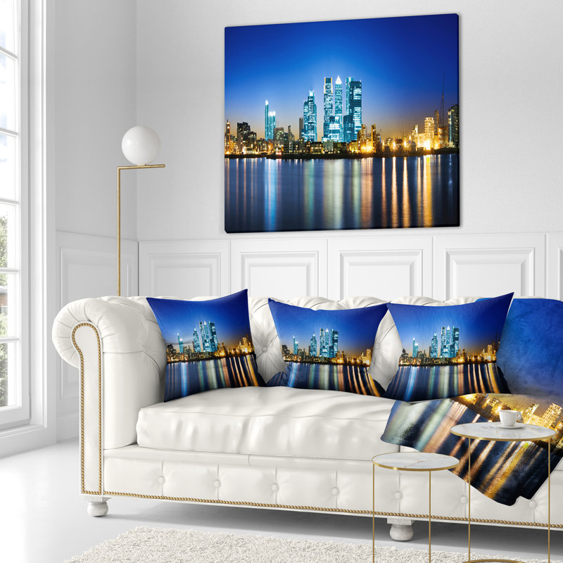 Coussin lombaire wharf cityscape photo de londres