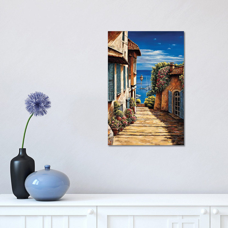 Antibes by Brian Francis - Wrapped Canvas Print, 30.48 cm H x 45.72 cm W