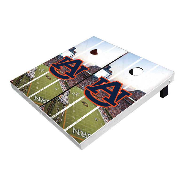 Planches de cornhole à rayures longues 2 'x 3' Auburn Tigers Stadium