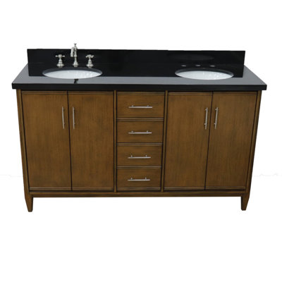 Ensemble de meuble-lavabo double 61 po Hartin