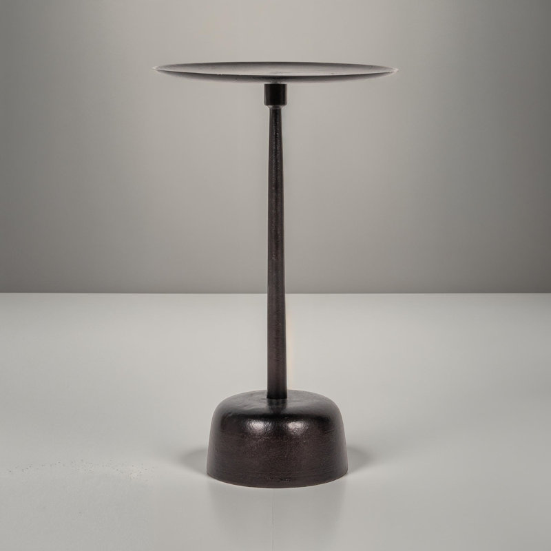 Metal Martini Table, Black