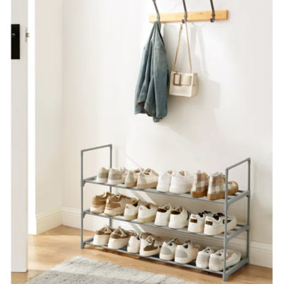 15 Pair Shoe Rack