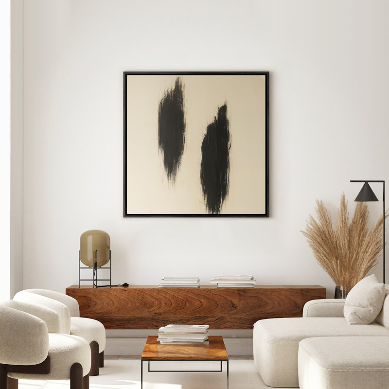 Art mural encadré, rétro, antique, classique pour chambre à coucher, Noir, noir, noir, noir, H 16 po x l 16 po