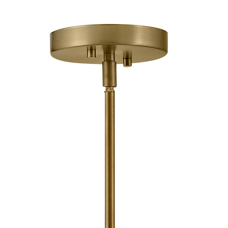Villa 1 - Light Dome Pendant, Lacquered Brass