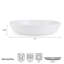 Samantha 9 in. Bone China Pasta Bowls