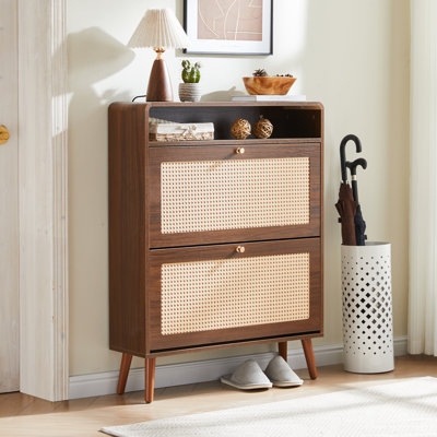 Armoire de rangement pour chaussures 16 paires