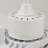 Modern White Ceiling Fan With Light, Featuring 3 ABS Plastic Blades, Remote Control Operation, Reversible DC Motor, And Dimmable LED Lighting.-1667307261